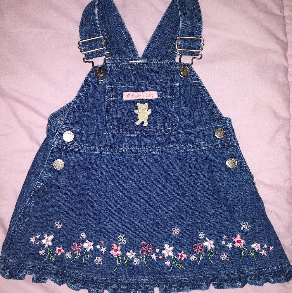 Jean dress for 6mo bbygirl